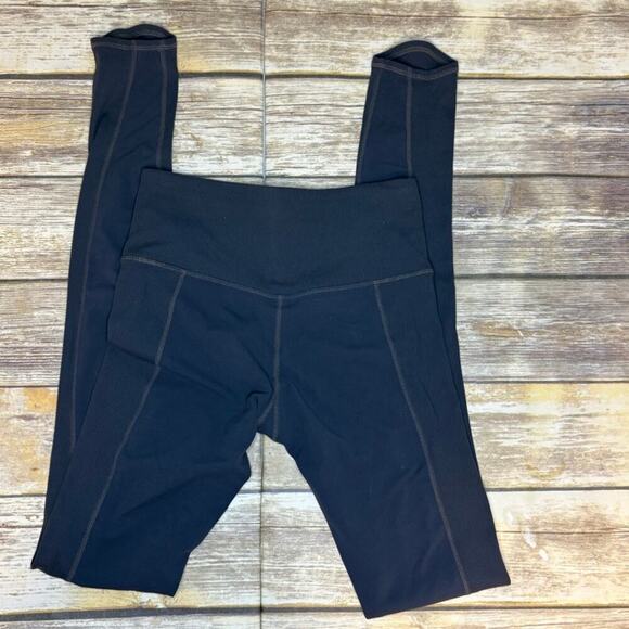 Athleta Dark Grey High Waist Ribbed Leggings Womens Sz XS - Picture 6 of 9